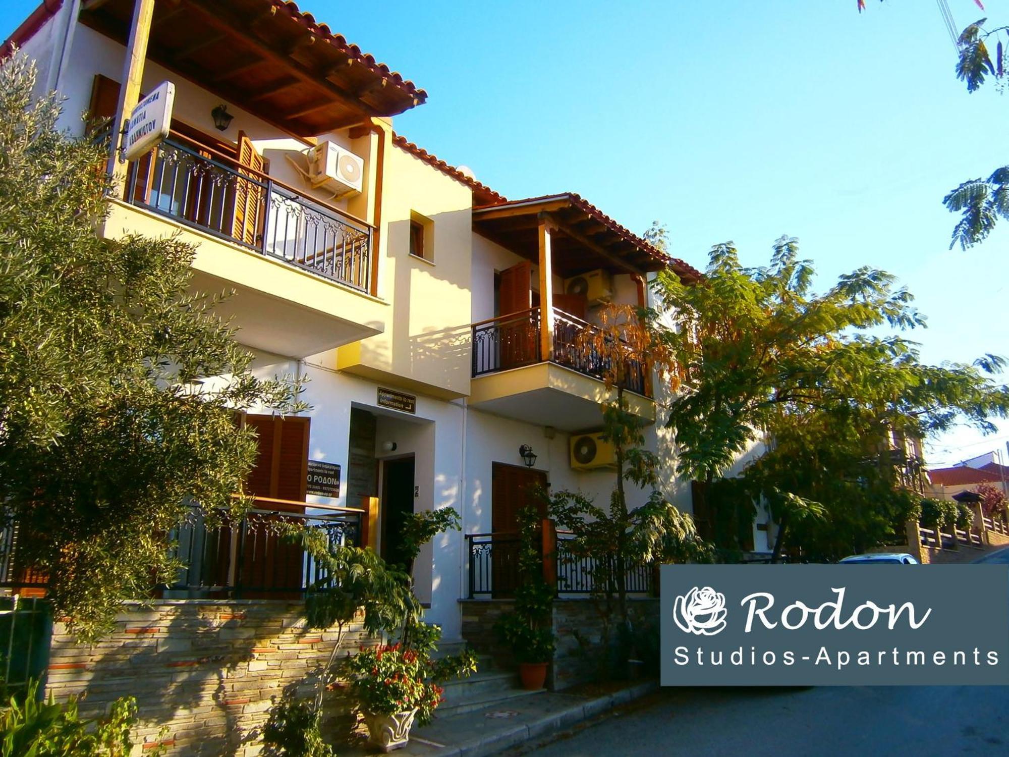Rodon Apartments - S Avdimioti Nea Roda Ngoại thất bức ảnh