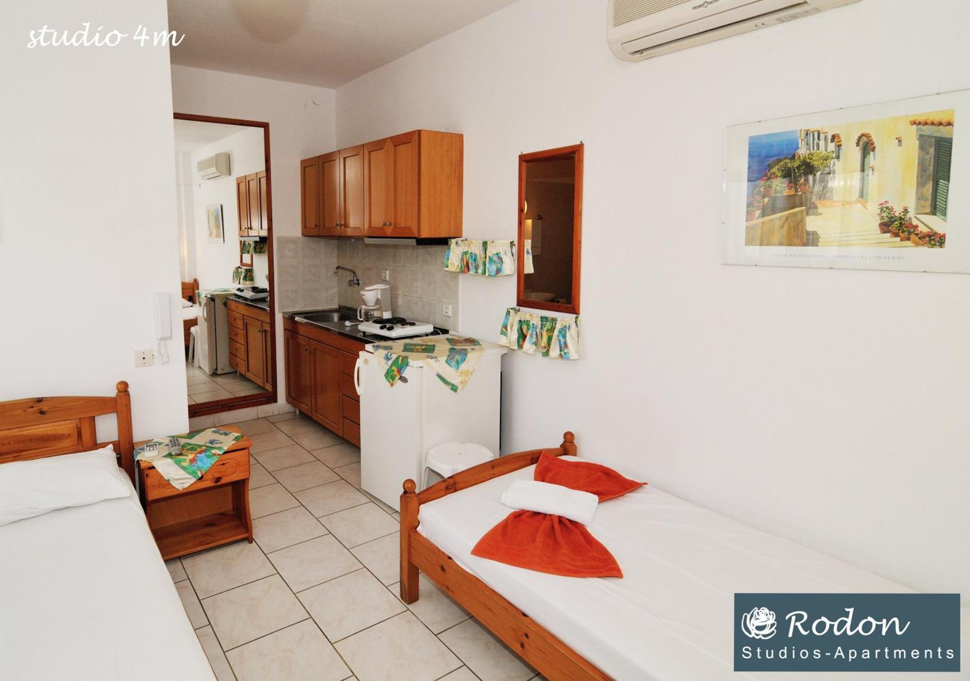 Rodon Apartments - S Avdimioti Nea Roda Ngoại thất bức ảnh